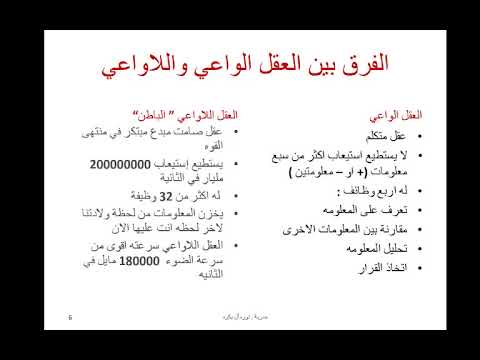 الفرق بين الوعي واللاوعي , اسباب الوعى واللا وعى فى علم النفس