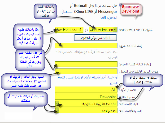 كيف اعمل ايميل , ماهى الطريقه الصحيحه لعمل اميل على الياهو